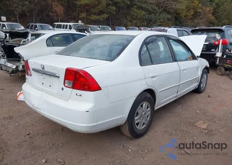 2003 Honda Civic Lx from USA, damaged, VIN 2HGES16563H537501